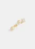 Cubic Zirconia Pearl Drop Earrings sold by Laura