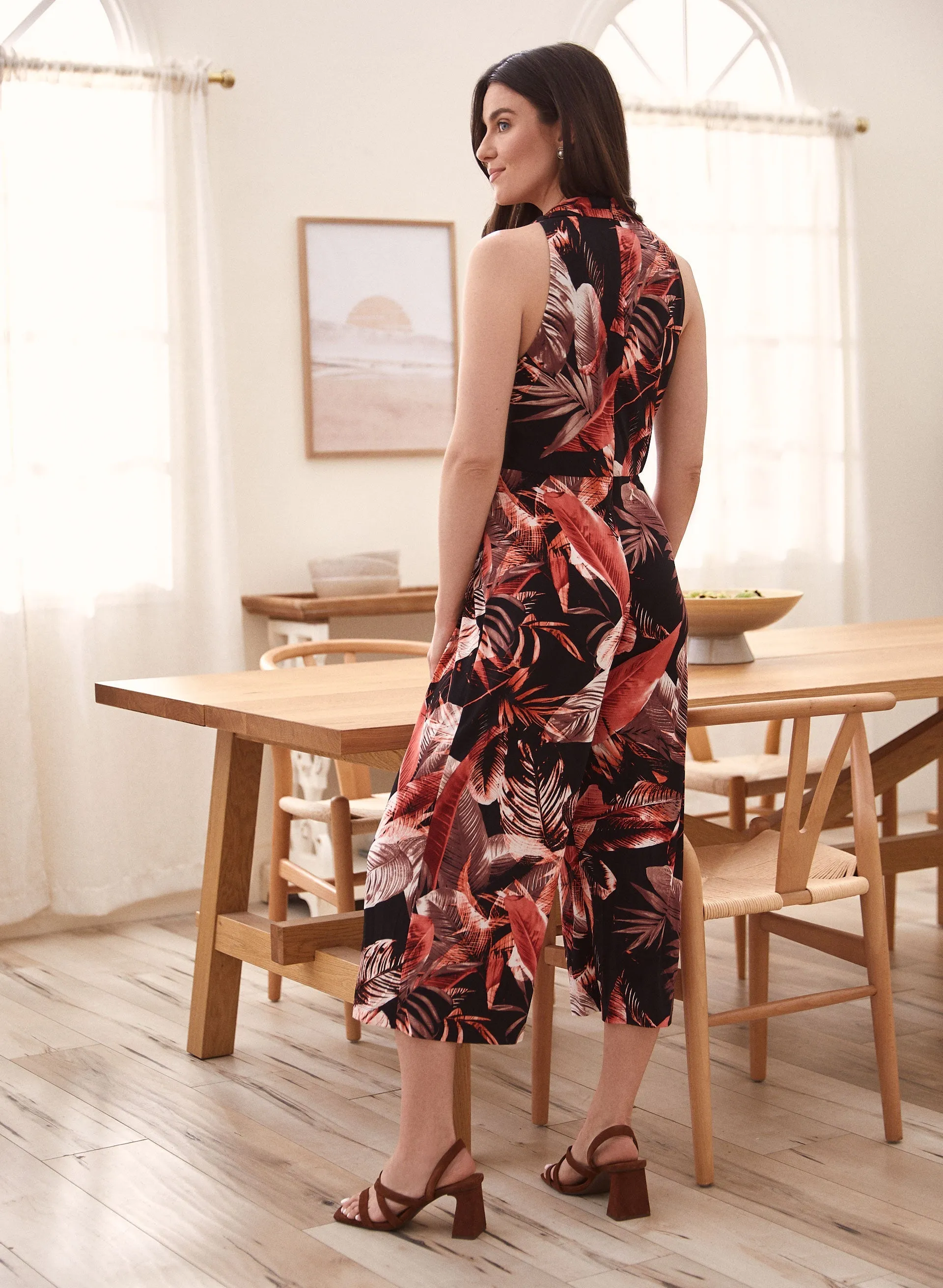 Tropical Print Jumpsuit sold by Laura product image thumbnail 3