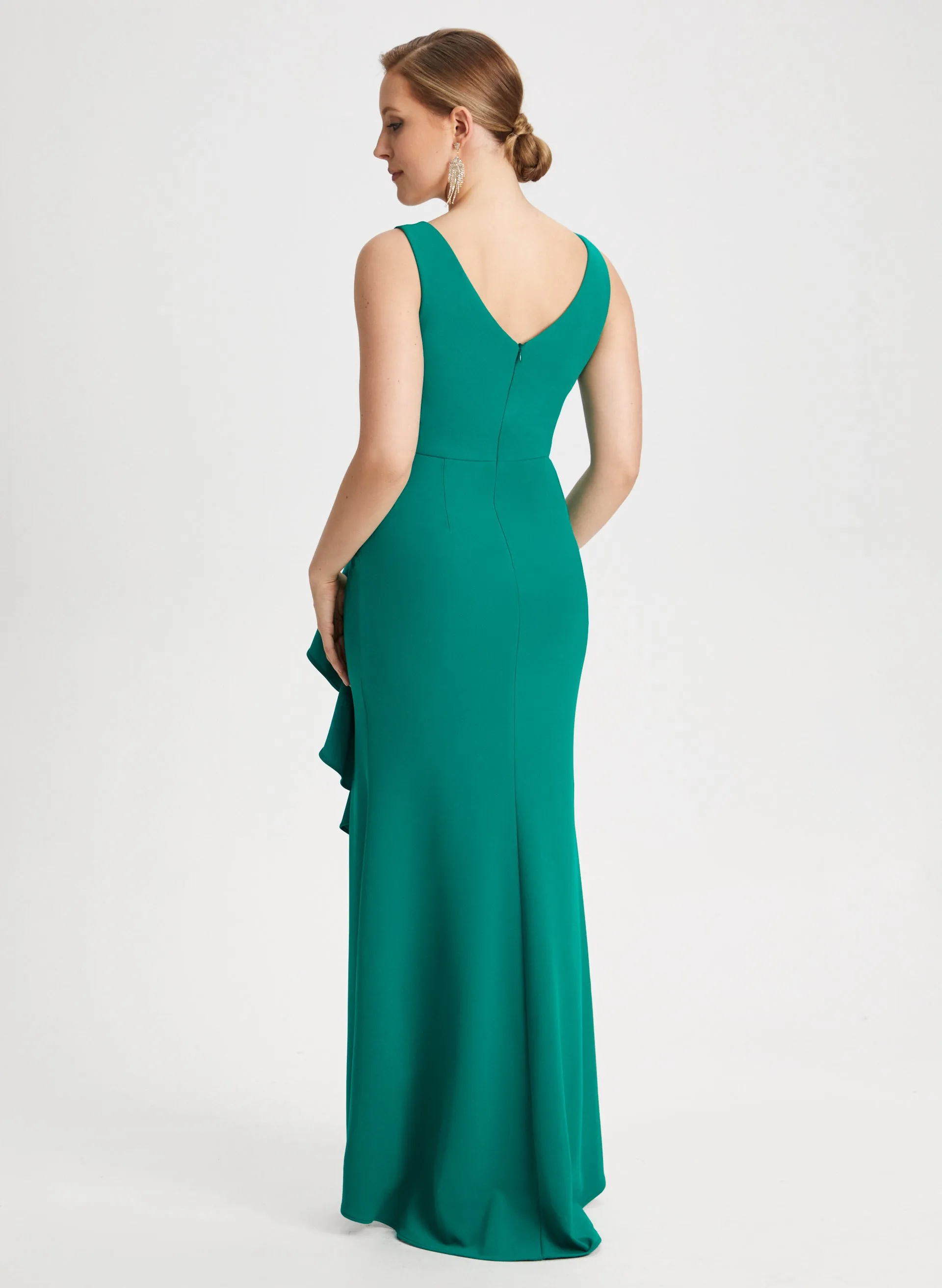 Cascading Ruffle Dress sold by Laura product image thumbnail 4