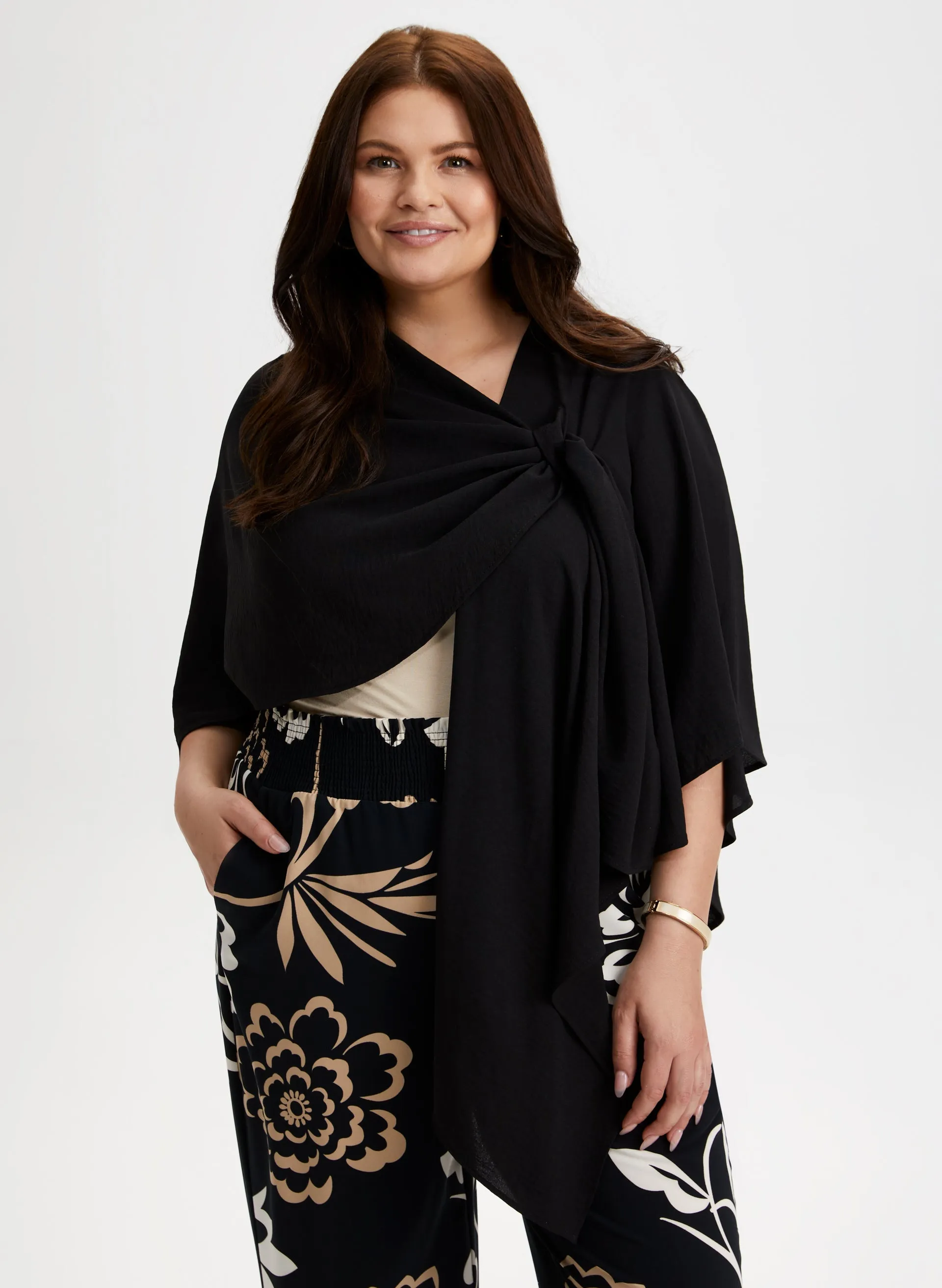 Textured Crepe Shawl sold by Laura