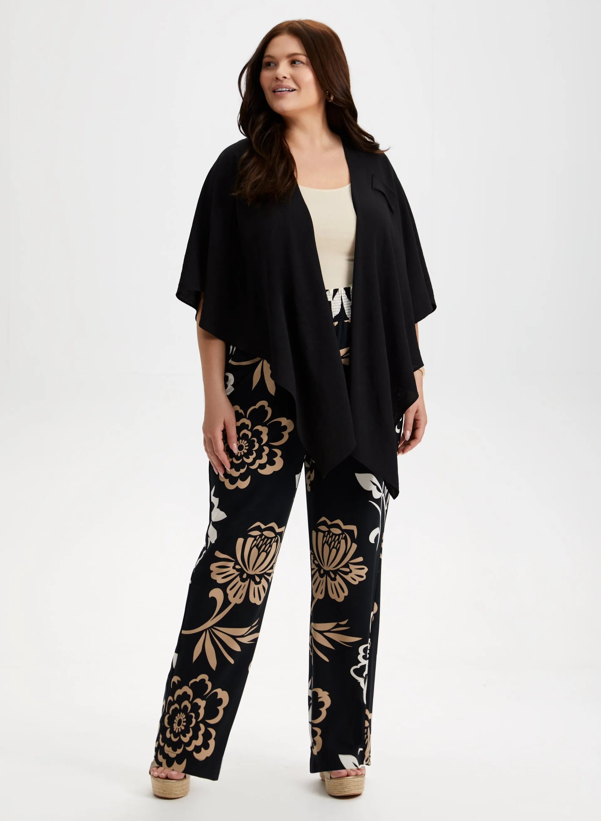 Textured Crepe Shawl sold by Laura product image thumbnail 4