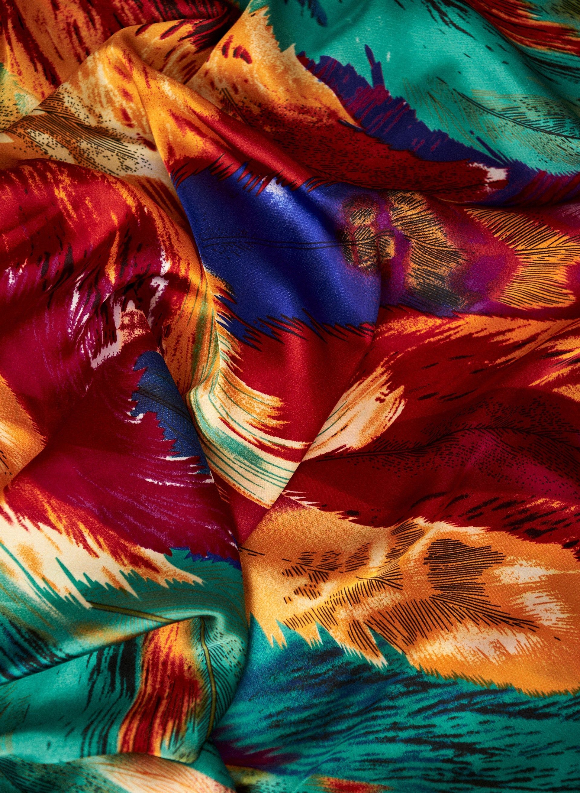 Feather Print Scarf sold by Laura product image thumbnail 2