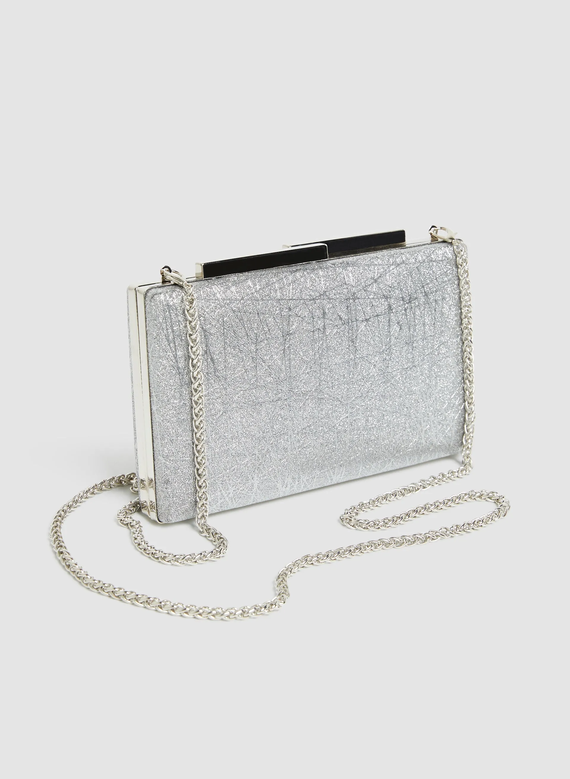Rectangular Clasp Box Clutch sold by Laura product image thumbnail 4