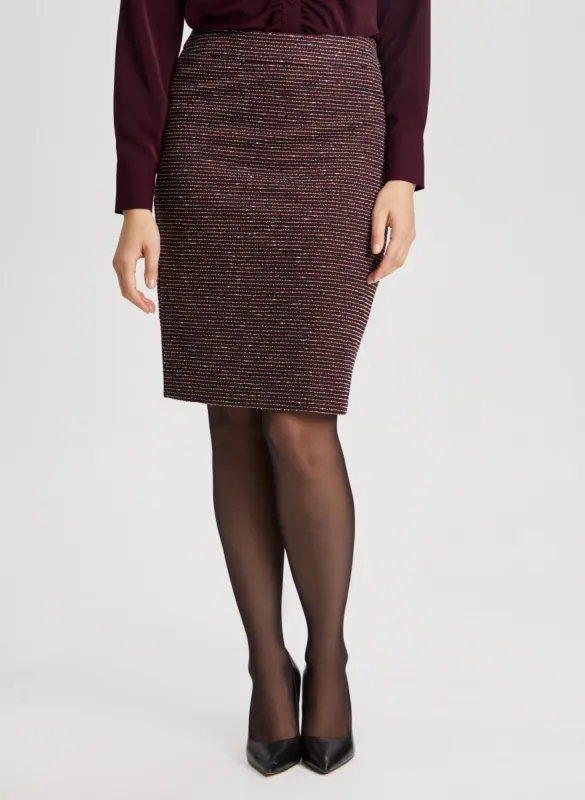Bouclé Pencil Skirt sold by Laura