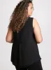 V-Neck Sleeveless Layered Blouse sold by Laura