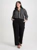 Striped Blouse & Cargo Pants sold by Laura