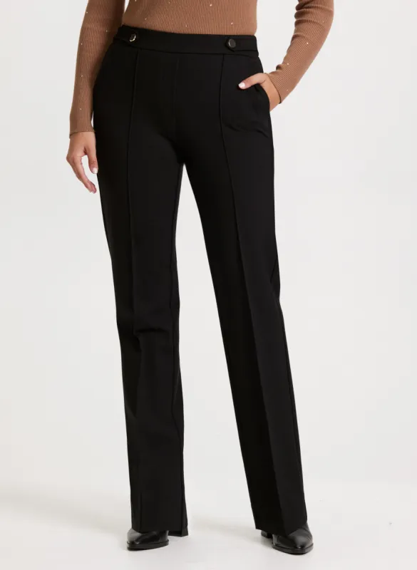Sofia Pull-On Straight-Leg Pants - Tall sold by Laura