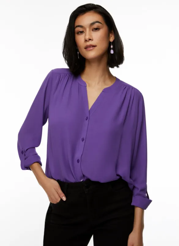 Roll-Up Sleeve Blouse sold by Laura