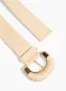 Braided Straw Elastic Belt sold by Laura