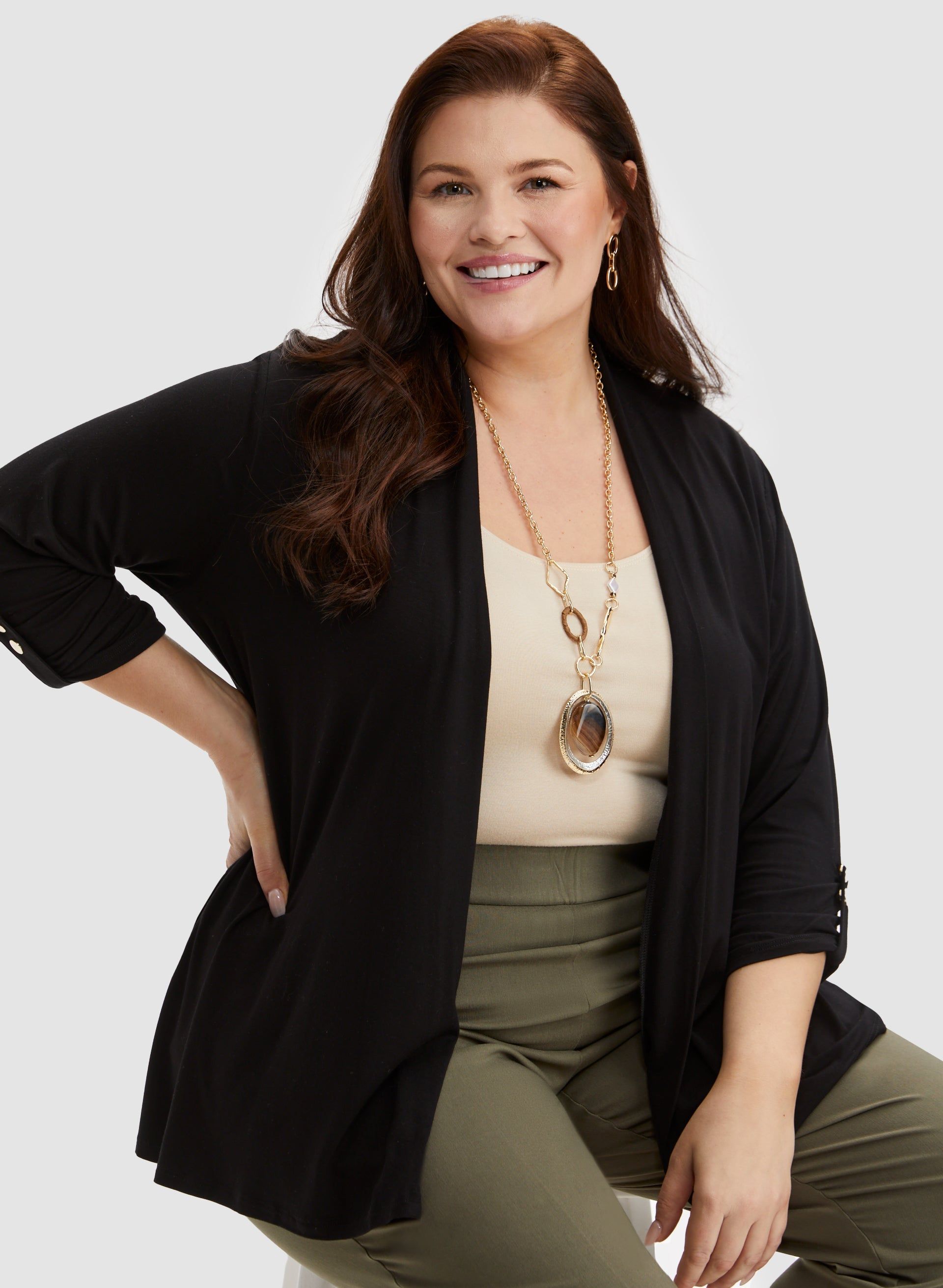 Open Front Top sold by Laura product image thumbnail 5