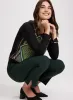 Emma Slit Hem Slim-Leg Pants – Short sold by Laura