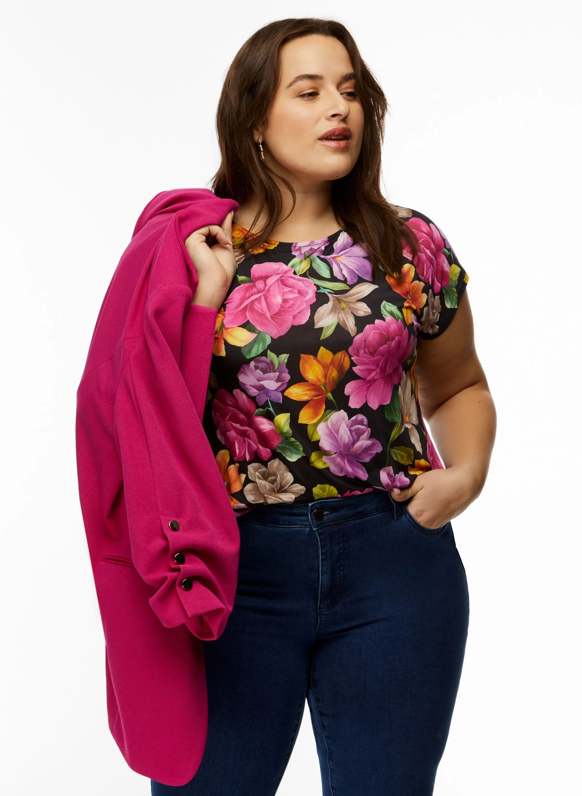 Floral Print Top sold by Laura