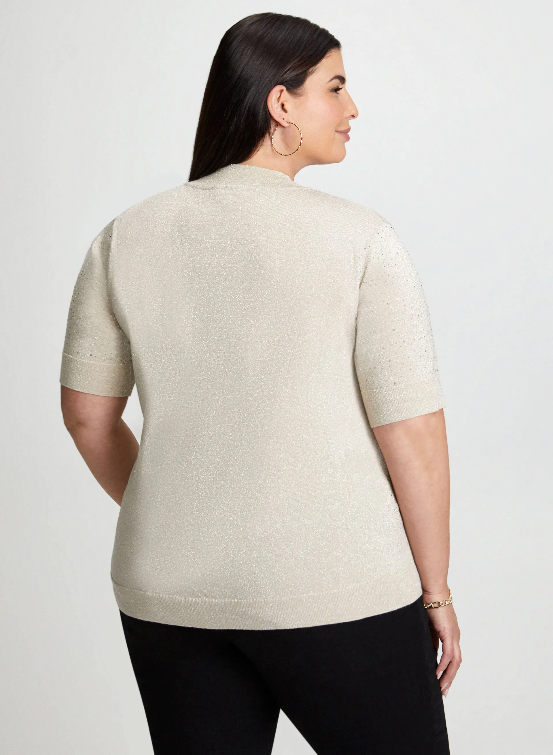 Rhinestone Embellished Sweater sold by Laura product image thumbnail 4