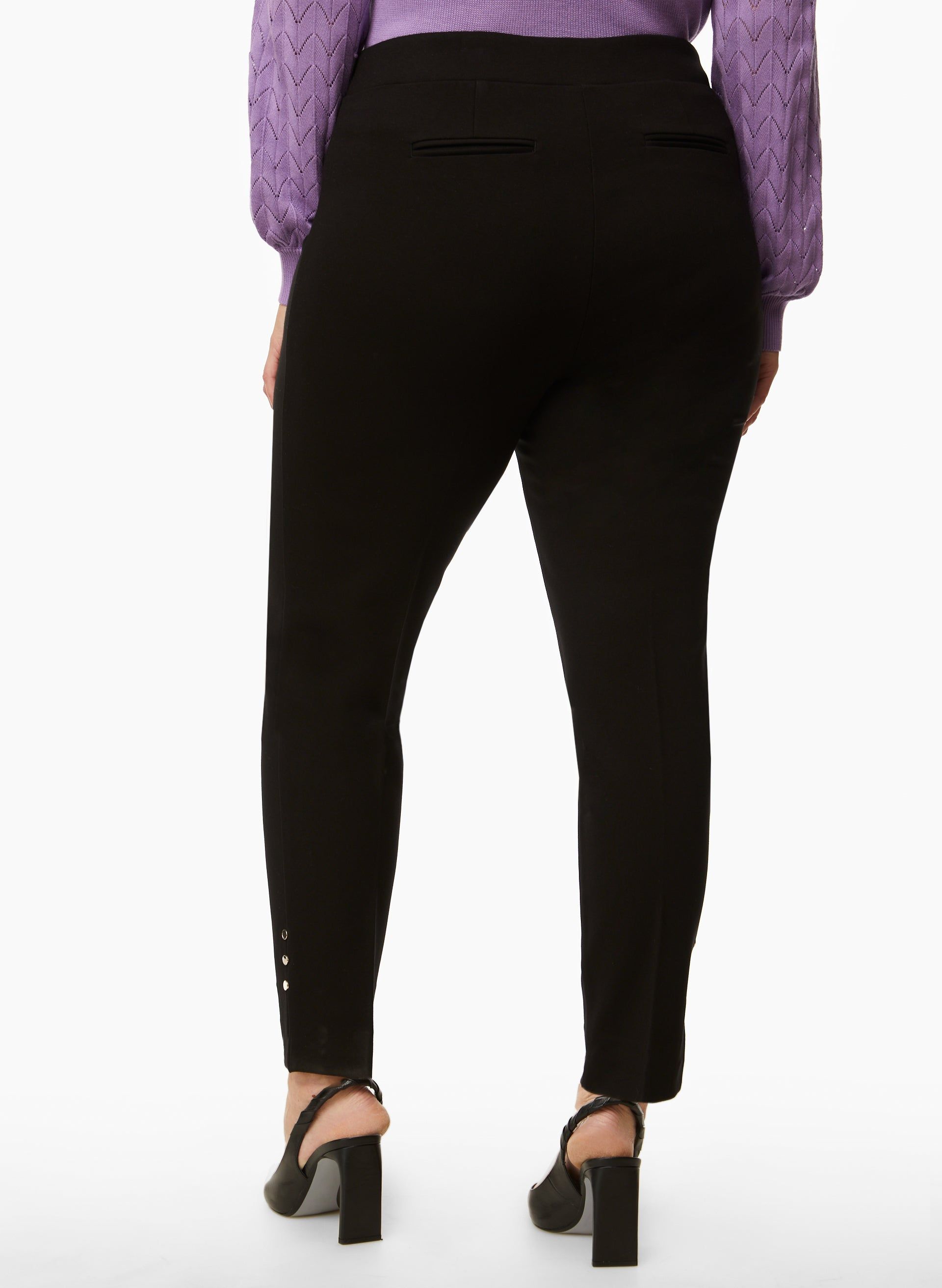 Pull-On Slim Leg Stud Detail Pants sold by Laura product image thumbnail 2