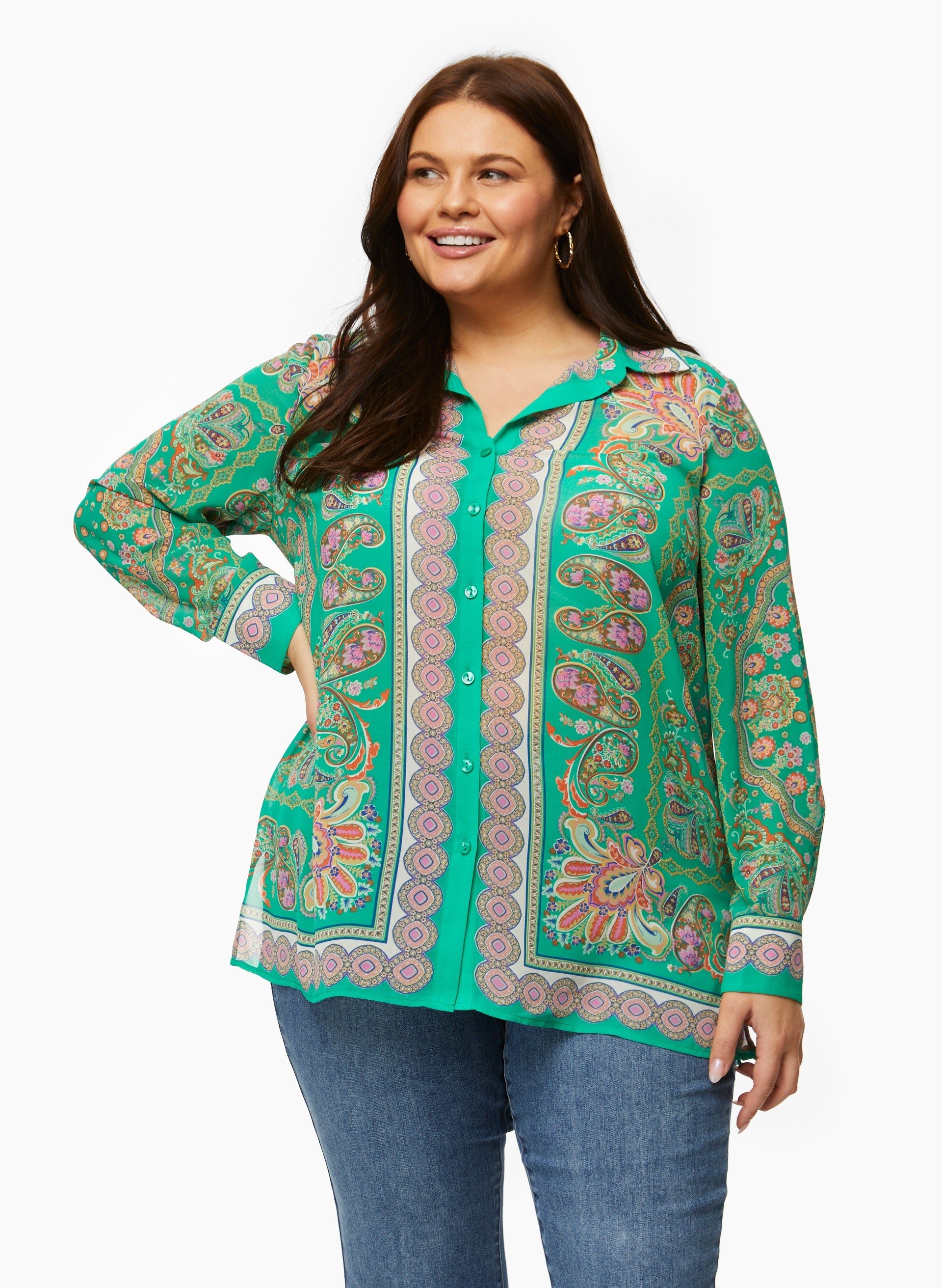 Paisley Print Blouse sold by Laura