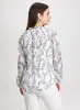 Floral Ruffle Neck Blouse sold by Laura