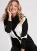 Colour Block Turtleneck Sweater sold by Laura