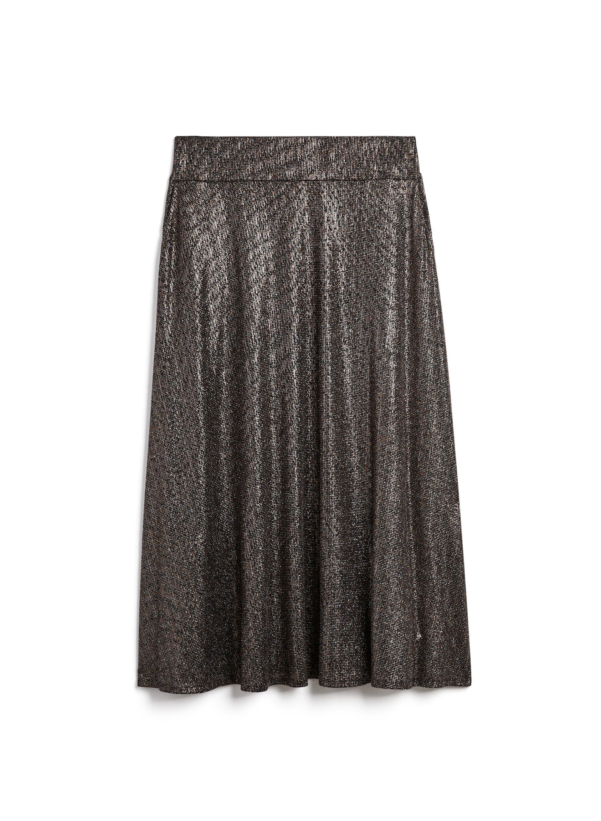 Glitter Pull-On Maxi Skirt sold by Laura product image thumbnail 5
