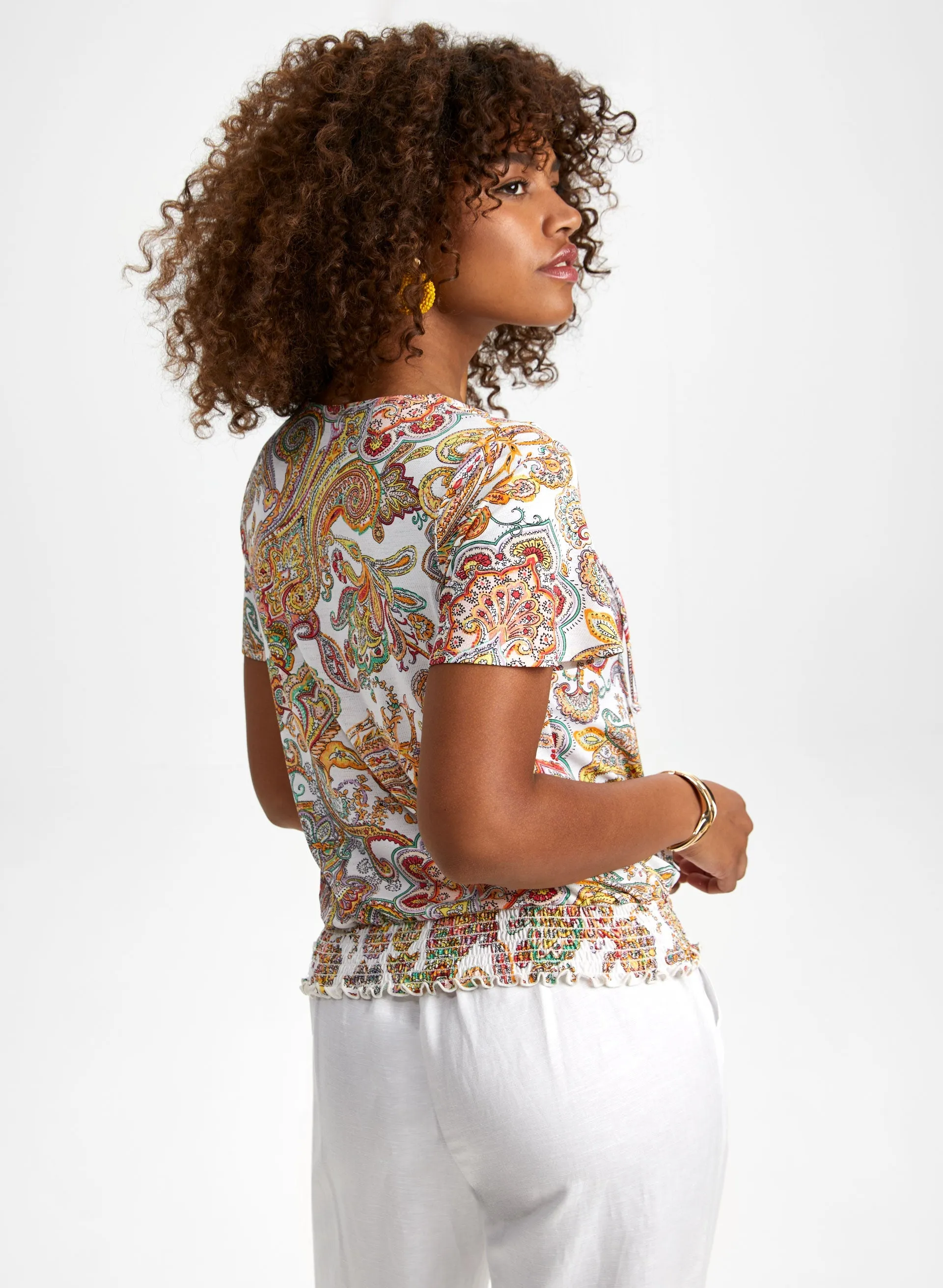 Paisley Print Top sold by Laura product image thumbnail 4