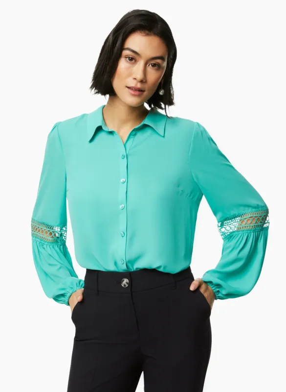 Embroidered Detail Shirt sold by Laura