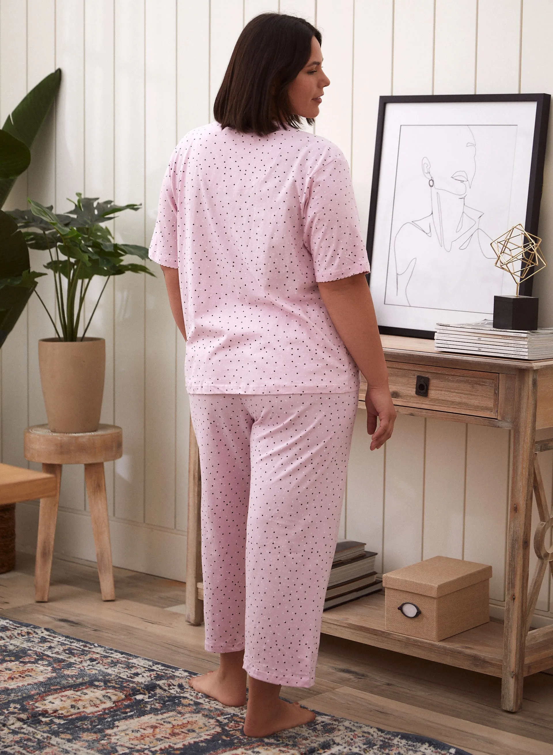 Dot Print Pyjama Set sold by Laura product image thumbnail 2