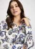 Long Sleeve Paisley Print Blouse sold by Laura