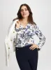Long Sleeve Paisley Print Blouse sold by Laura