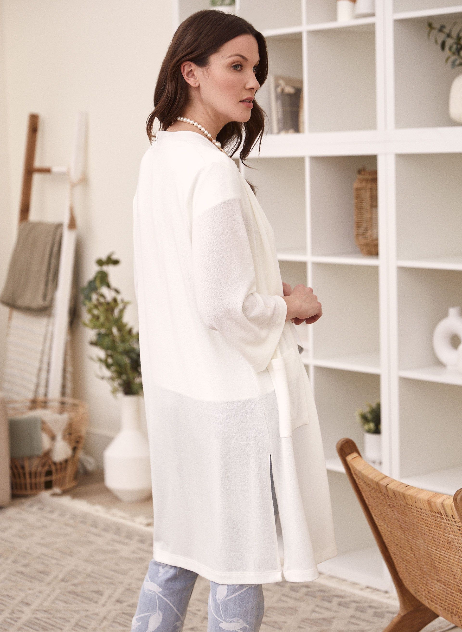 Lightweight Duster Cardigan sold by Laura product image thumbnail 4