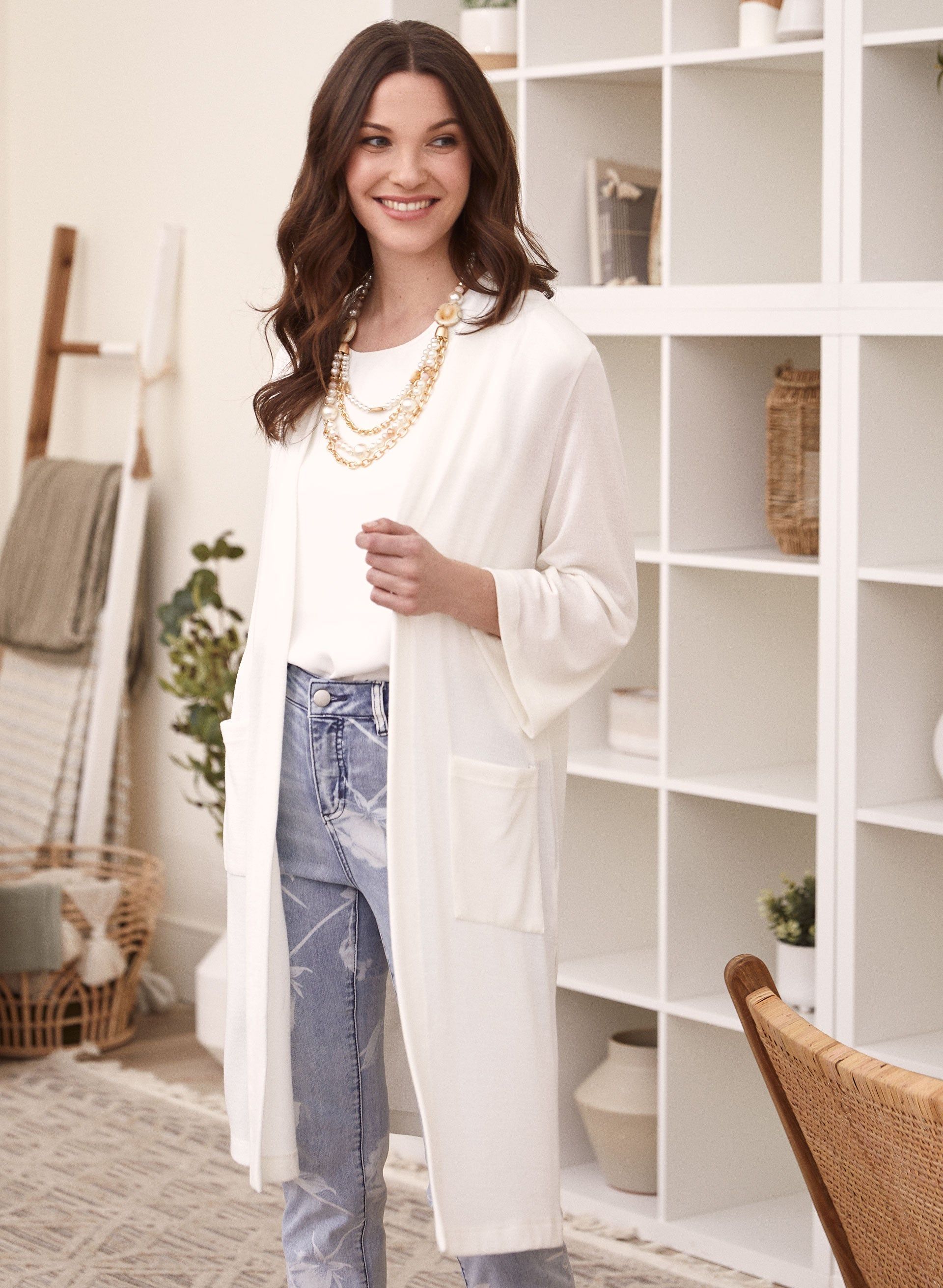 Lightweight Duster Cardigan sold by Laura product image thumbnail 3