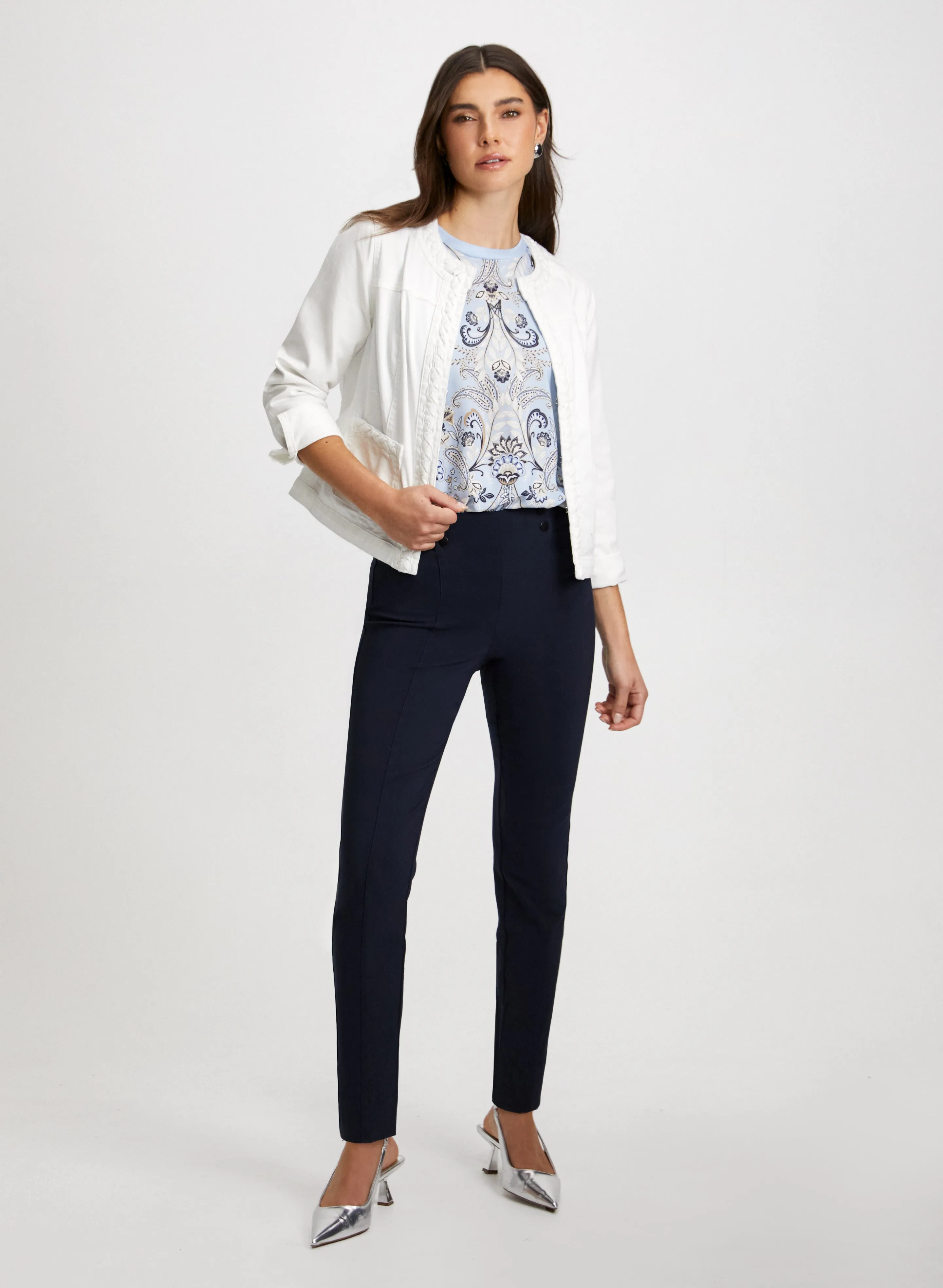 Denim Jacket & Paisley Top sold by Laura