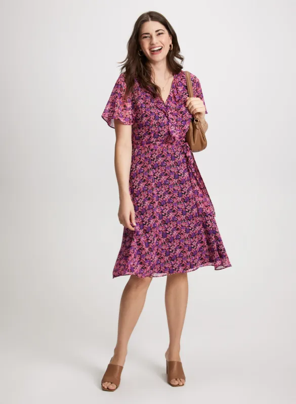 Floral Chiffon Dress sold by Laura