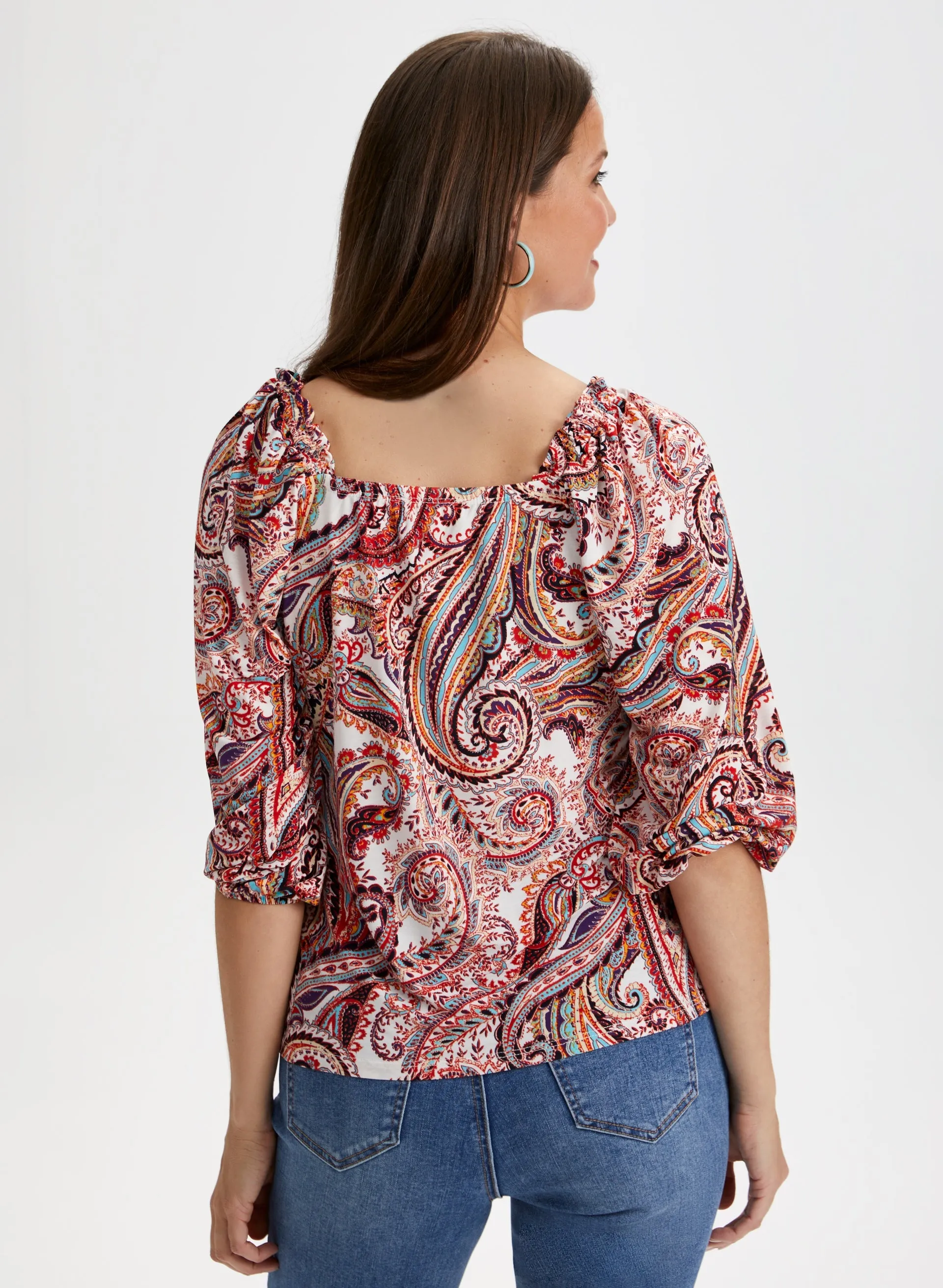 Paisley Print Top sold by Laura product image thumbnail 4