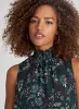 Sleeveless Paisley Print Blouse sold by Laura
