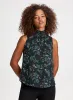 Sleeveless Paisley Print Blouse sold by Laura