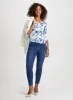 Pull-On Slim Leg Jeans sold by Laura