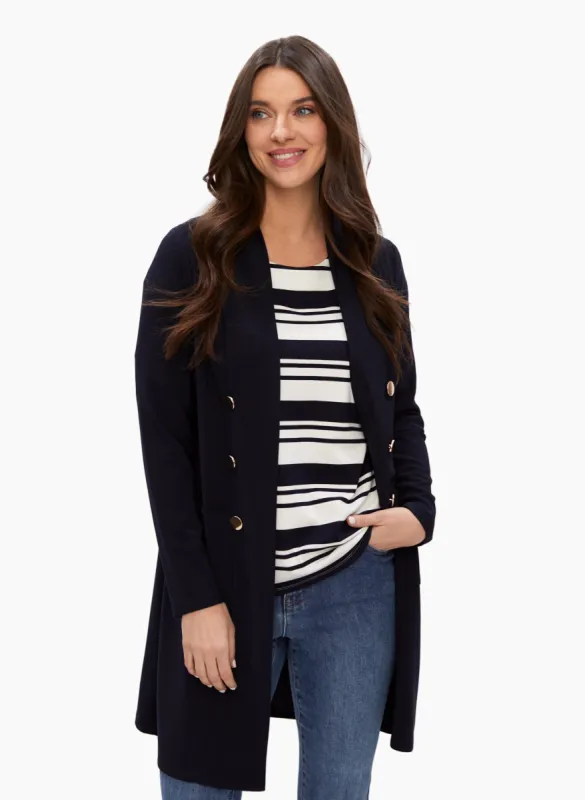 Decorative Button Detail Cardigan sold by Laura