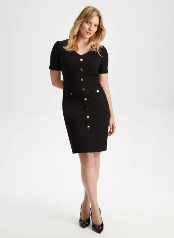 Button Front Dress sold by Laura