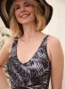 Nass-eau - Palm Print One-Piece Swimsuit sold by Laura