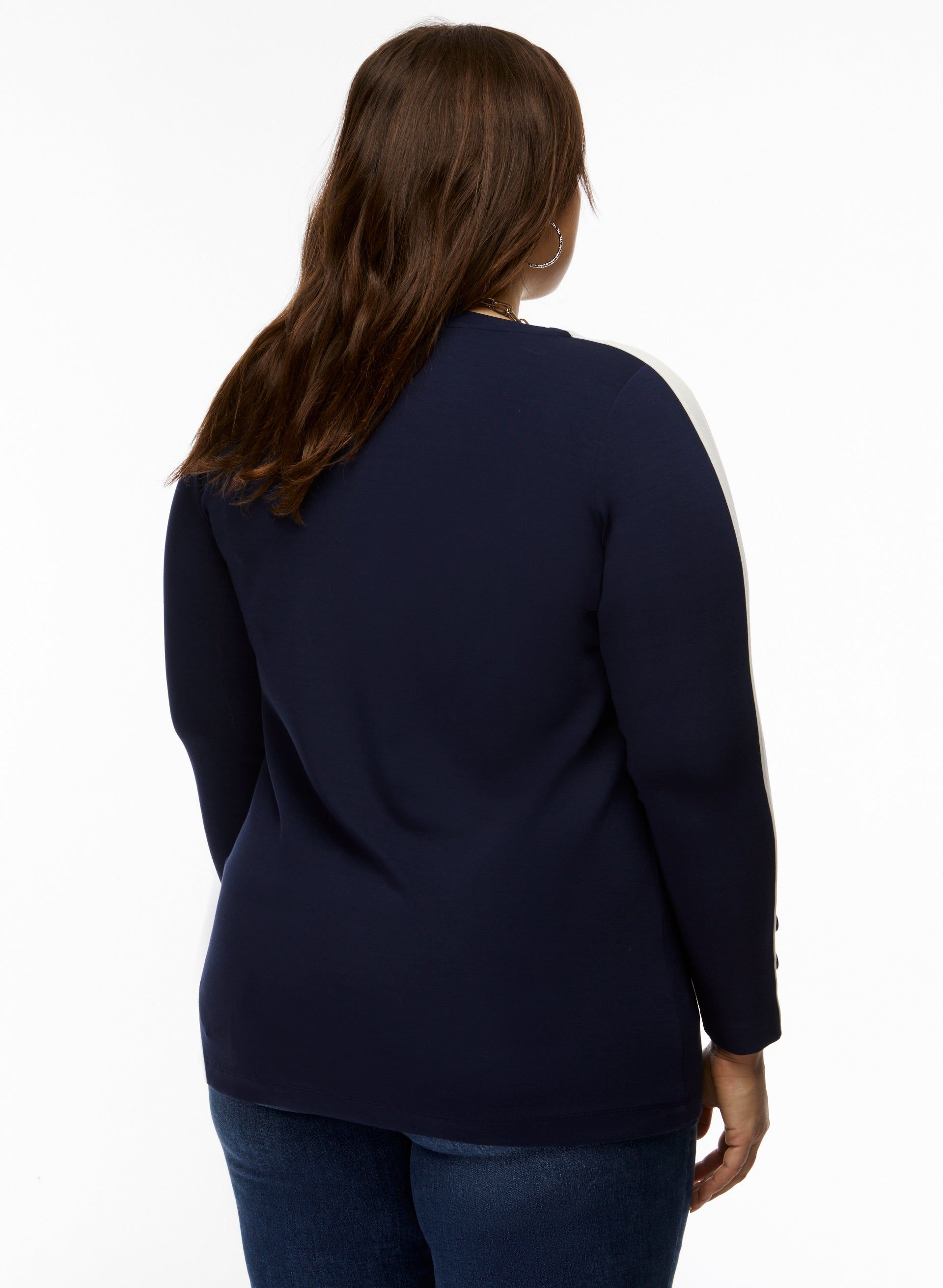 Dolman Sleeve Colour Block Top sold by Laura product image thumbnail 2