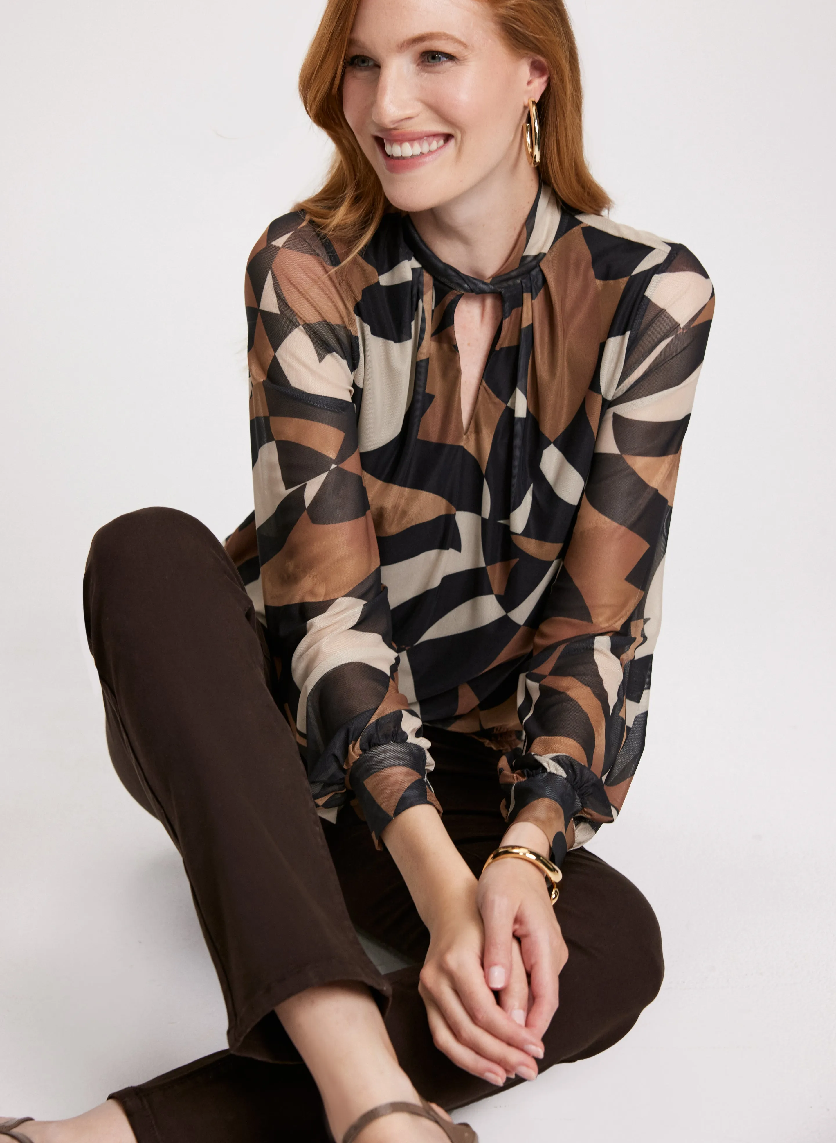 Pull-On Straight Leg Jeans sold by Laura product image thumbnail 4