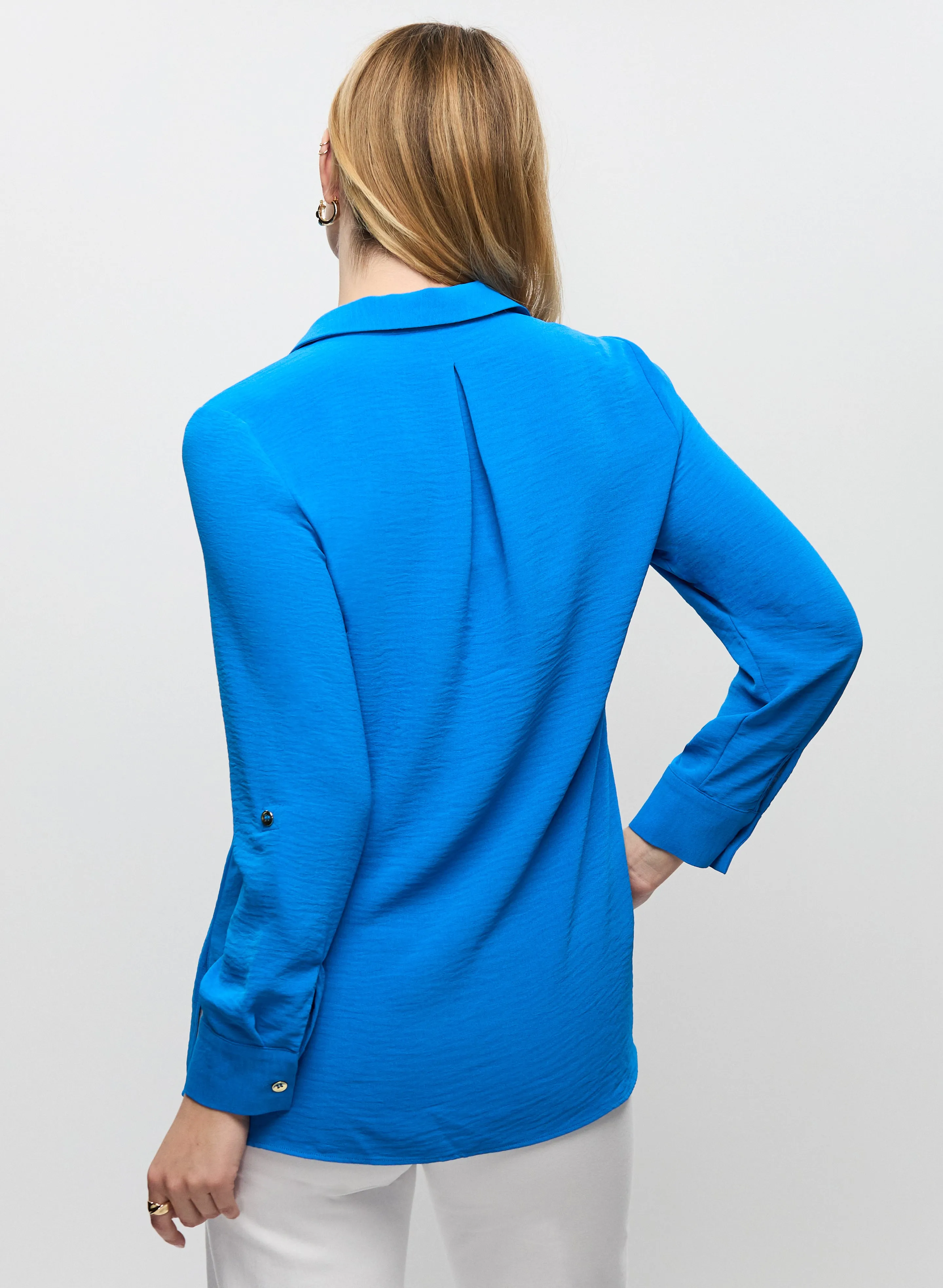 Button-Down Tunic Blouse sold by Laura product image thumbnail 4