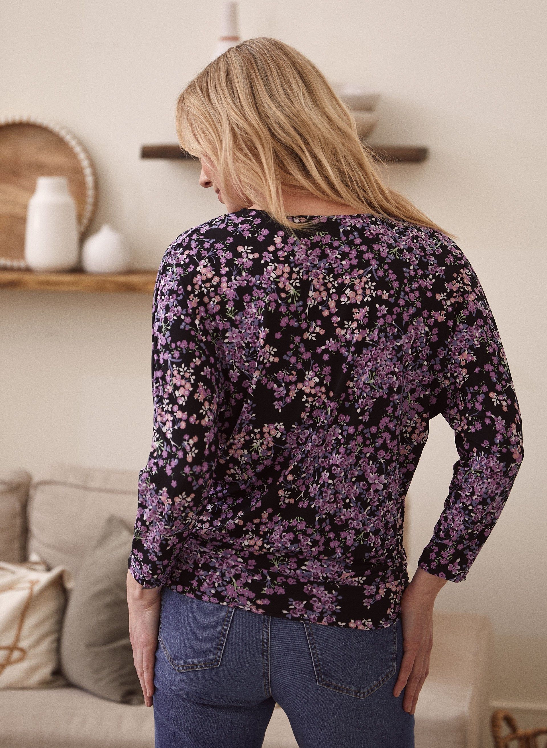Floral Print Top sold by Laura product image thumbnail 4