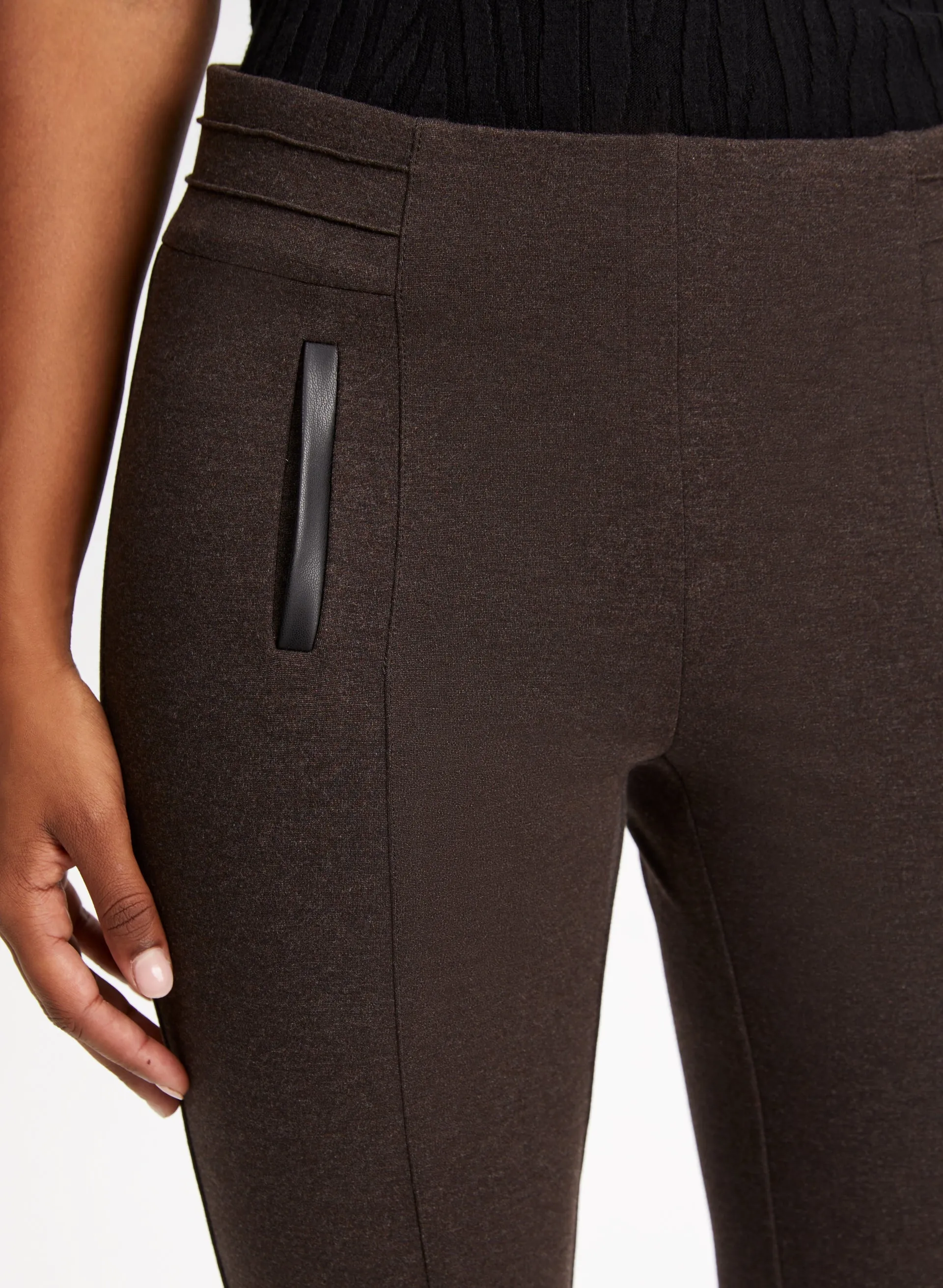 Contrast Trim Pull-On Pants sold by Laura product image thumbnail 4