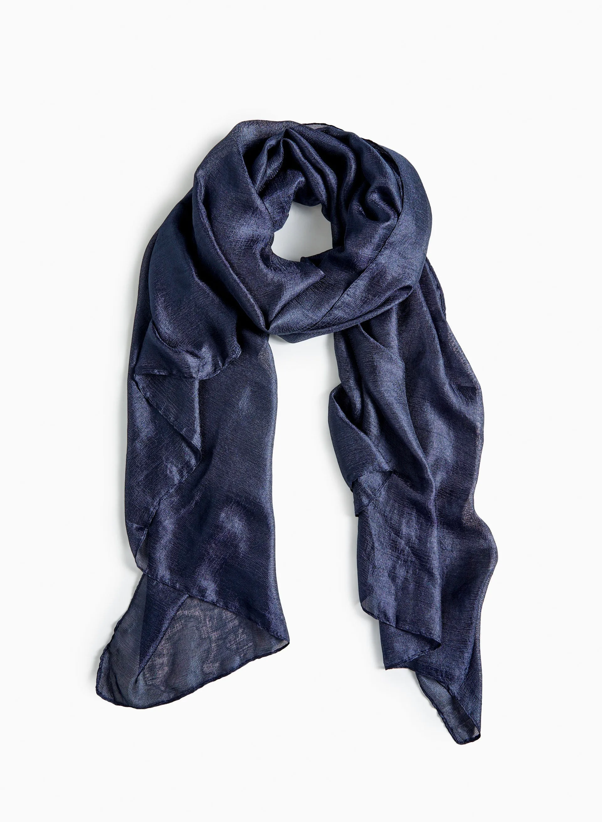 Silky Crinkle Effect Shawl sold by Laura