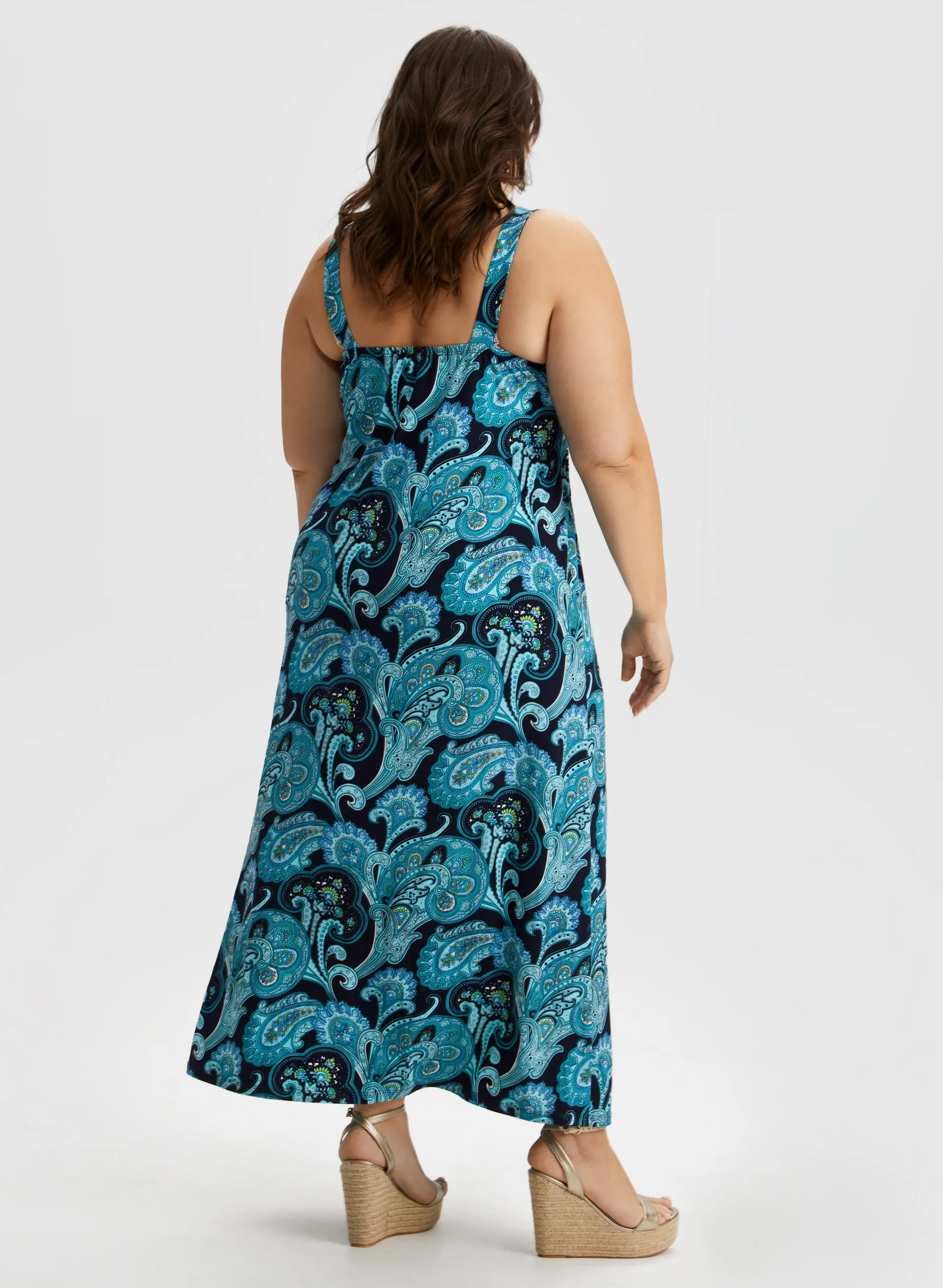 Paisley Print Maxi Dress sold by Laura product image thumbnail 2