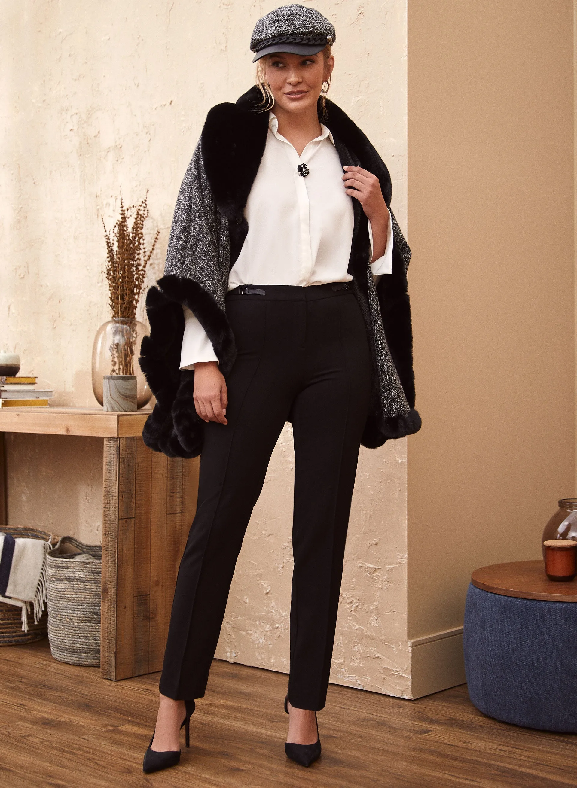 Signature Fit Straight Leg Pants sold by Laura product image thumbnail 3