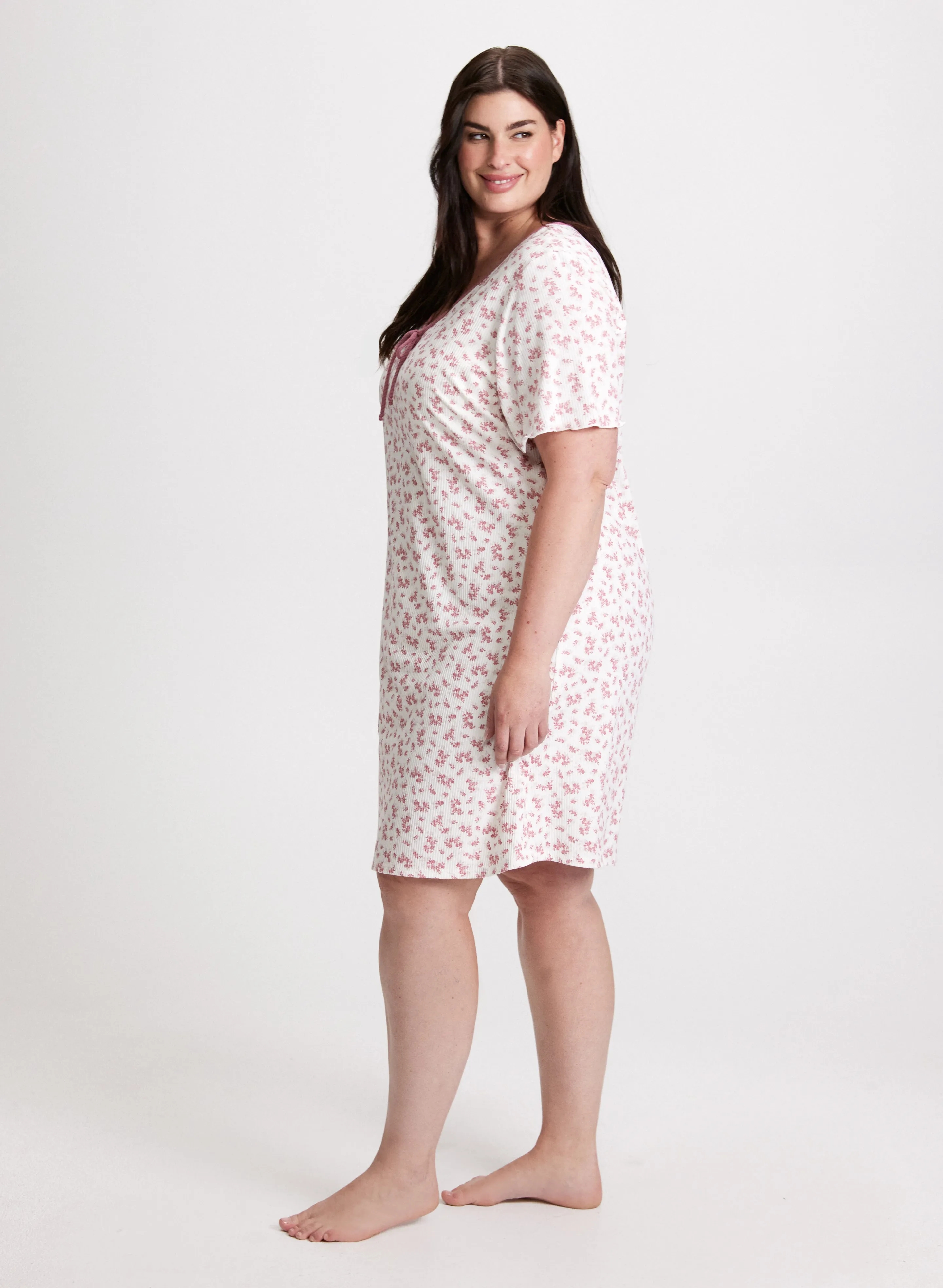 Floral Print Nightgown sold by Laura product image thumbnail 3