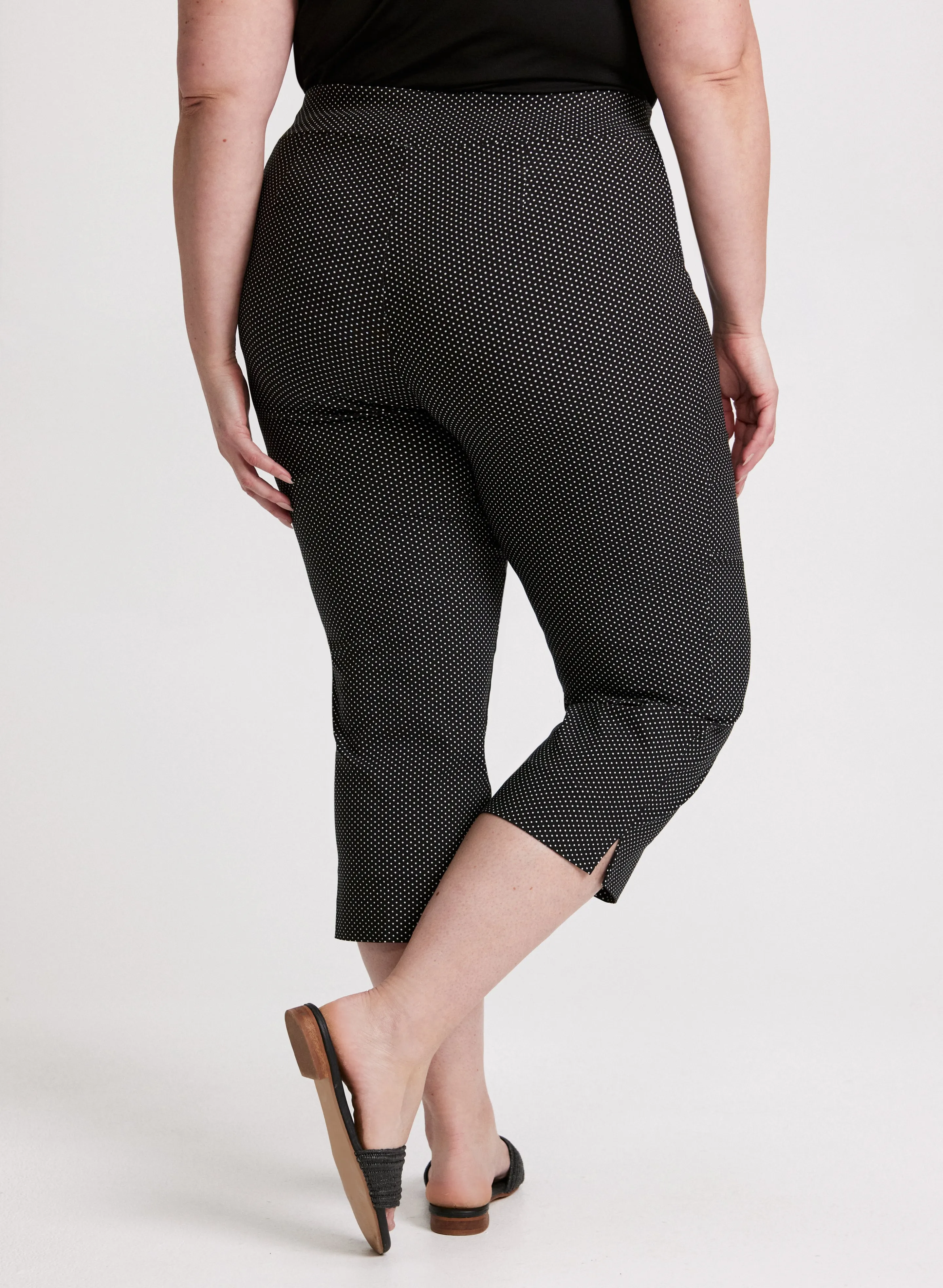 Pull-On Polka Dot Capris sold by Laura product image thumbnail 2