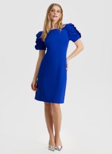 Ruffle Sleeve Shift Dress sold by Laura