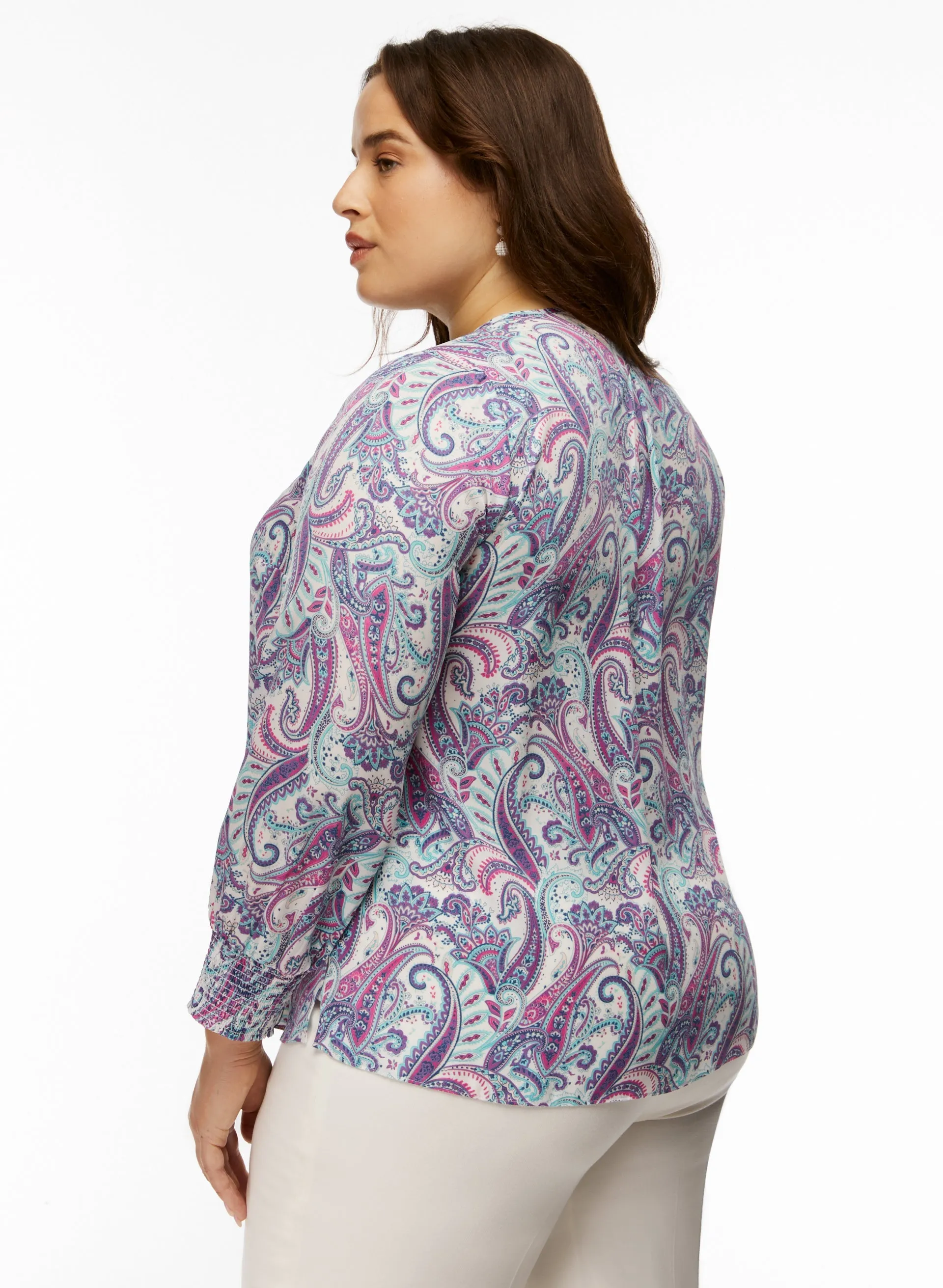 Paisley Print Blouse sold by Laura product image thumbnail 4